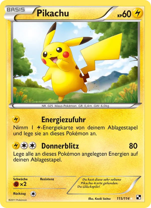 Pikachu 115/114