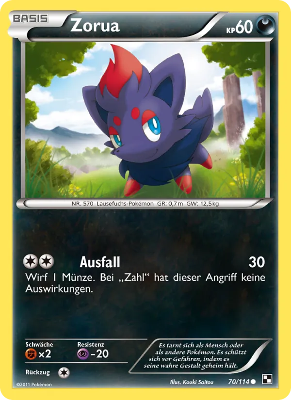 Zorua 70/114
