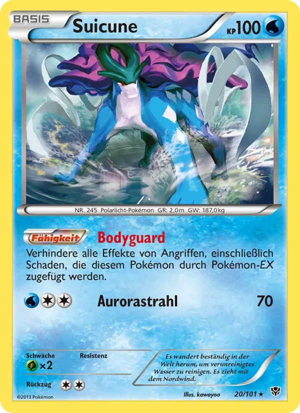 Suicune 20/101