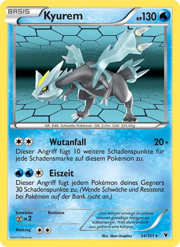 Kyurem 34/101