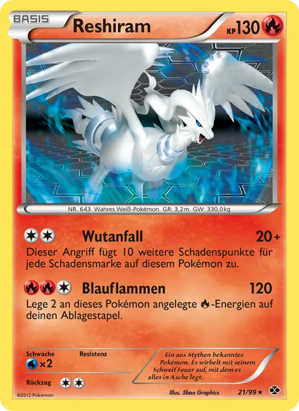 Reshiram 21/99