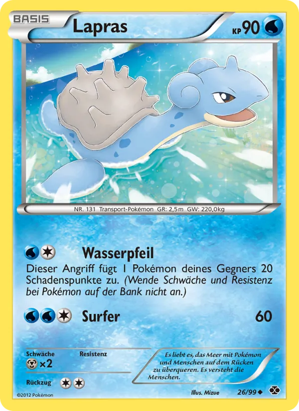 Lapras 26/99