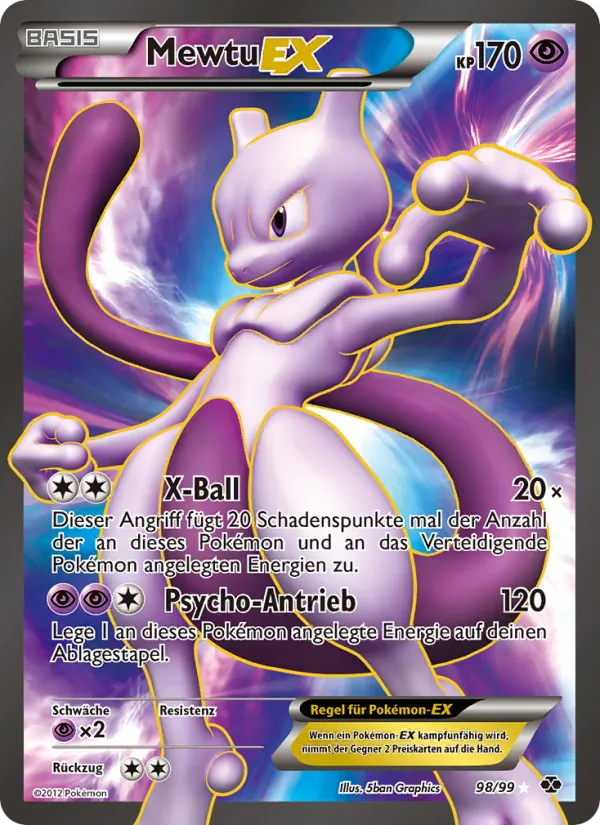 Mewtu-EX 98/99