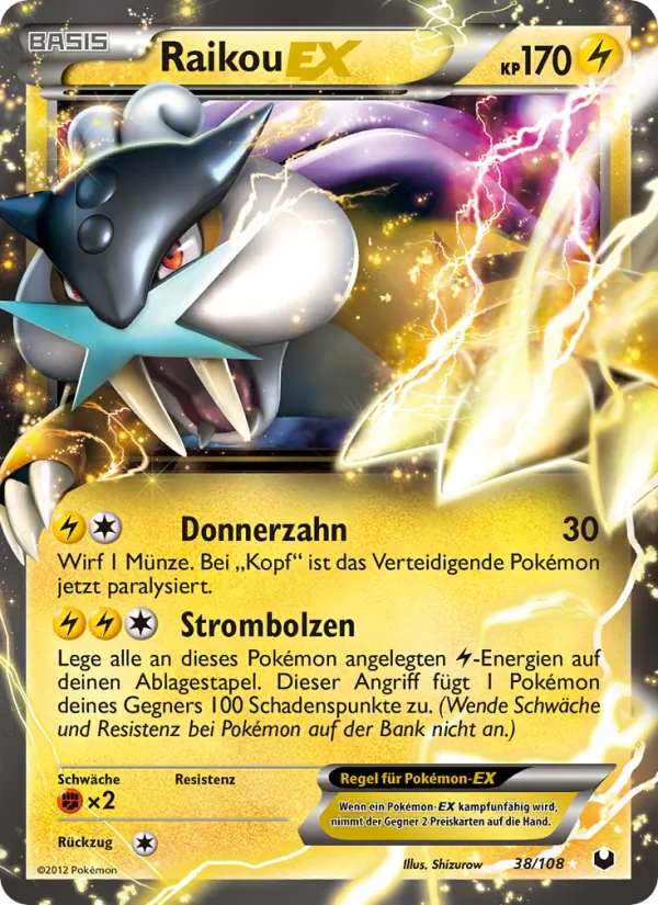 Raikou-EX 38/108