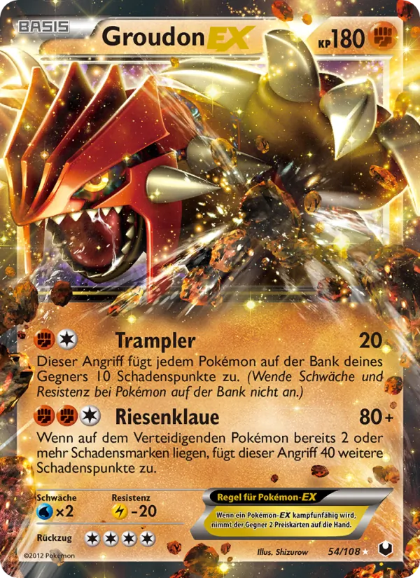 Groudon-EX 54/108