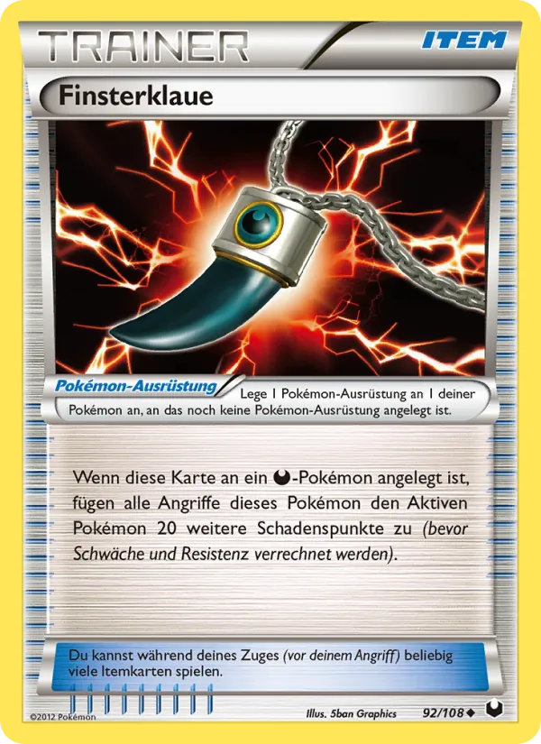 Finsterklaue 92/108
