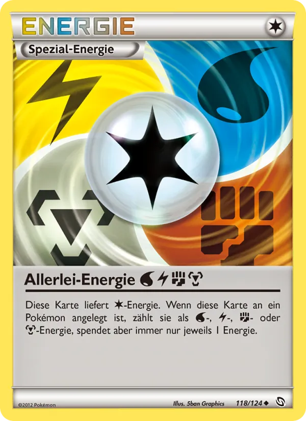 Allerlei-Energie WaterLightningFightingMetal 118/124