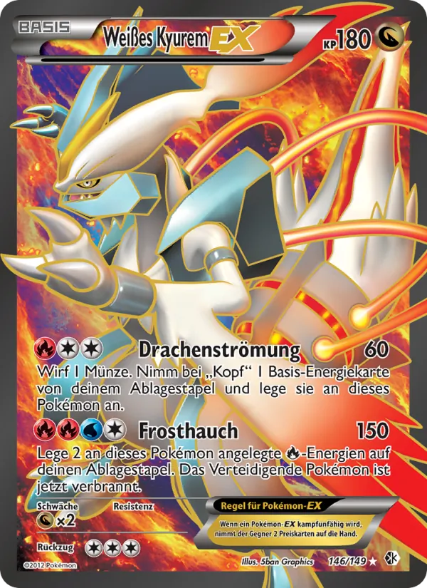 Weißes Kyurem-EX 146/149