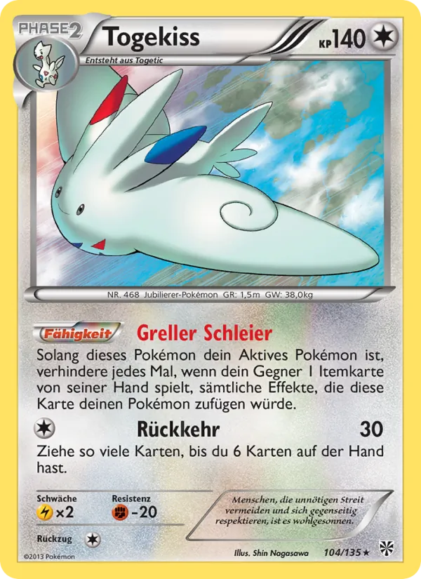 Togekiss 104/135