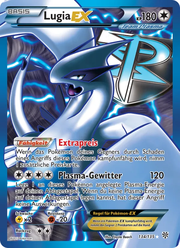 Lugia-EX 134/135