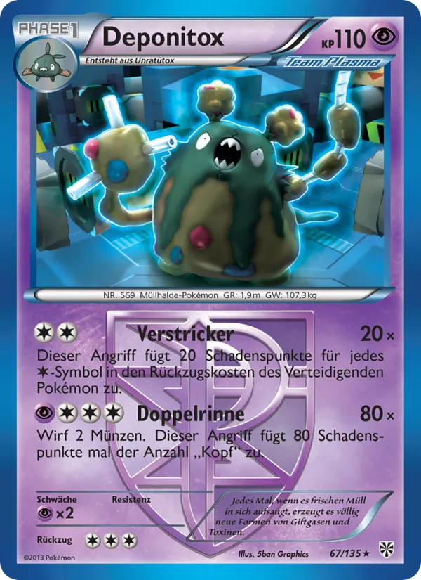 Deponitox 67/135