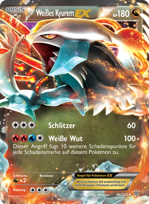 Weißes Kyurem-EX 96/135