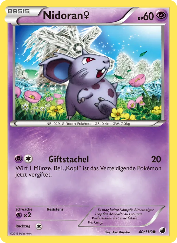 Nidoran♀ 40/116
