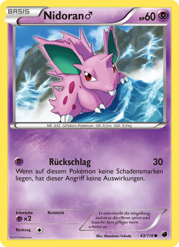 Nidoran♂ 43/116