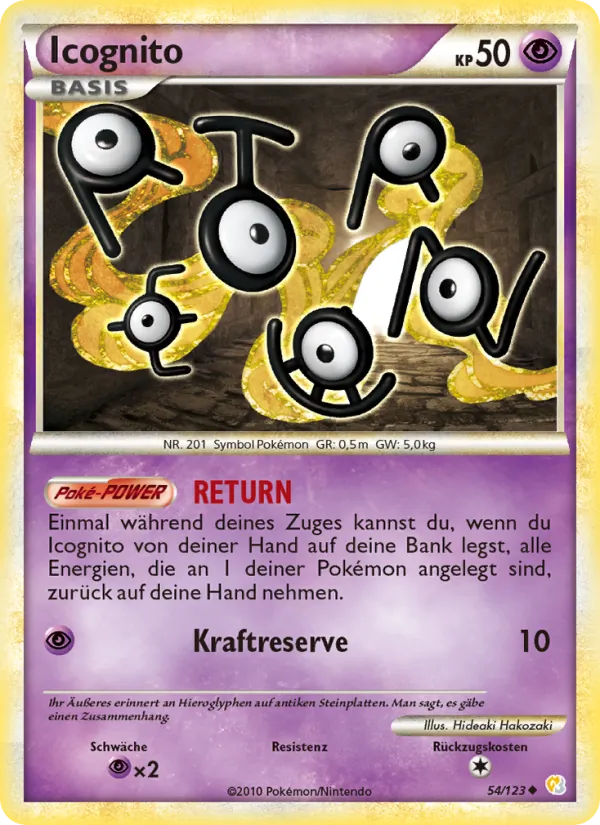 Icognito 54/123