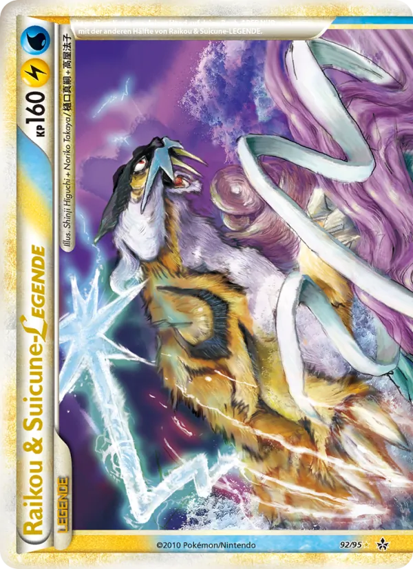 Raikou & Suicune LEGENDE 92/95