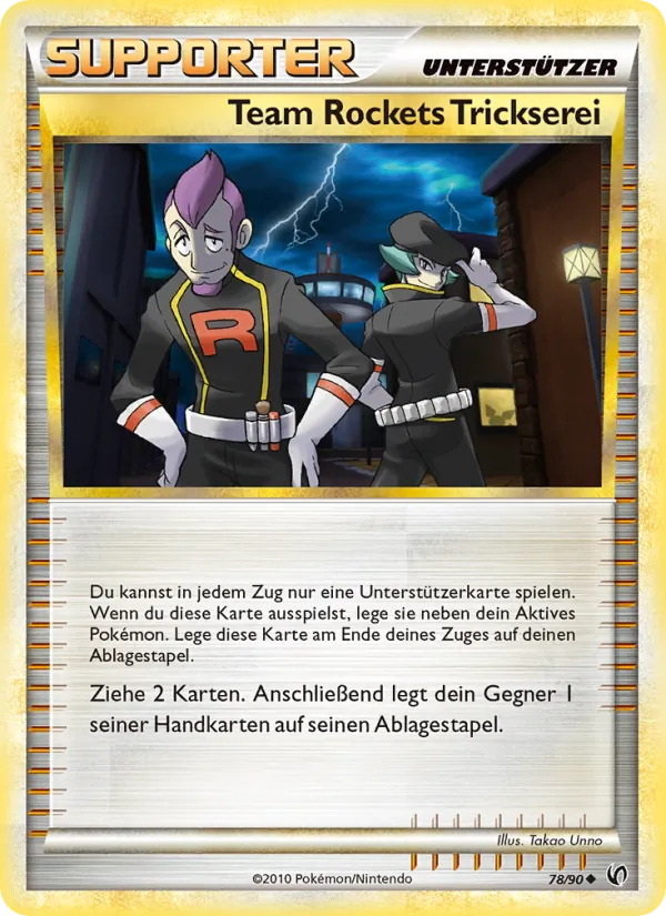 Team Rockets Trickserei 78/90