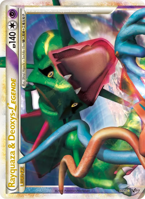Rayquaza & Deoxys LEGENDE 89/90
