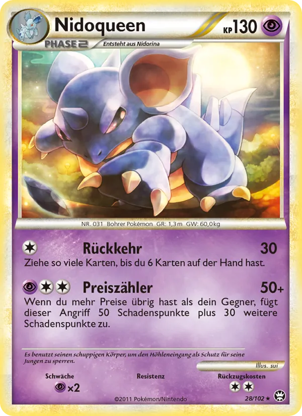 Nidoqueen 28/102