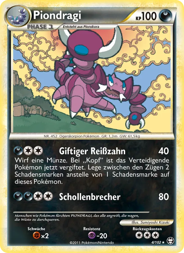 Piondragi 4/102