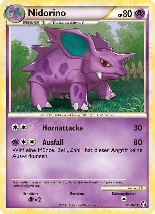 Nidorino 46/102