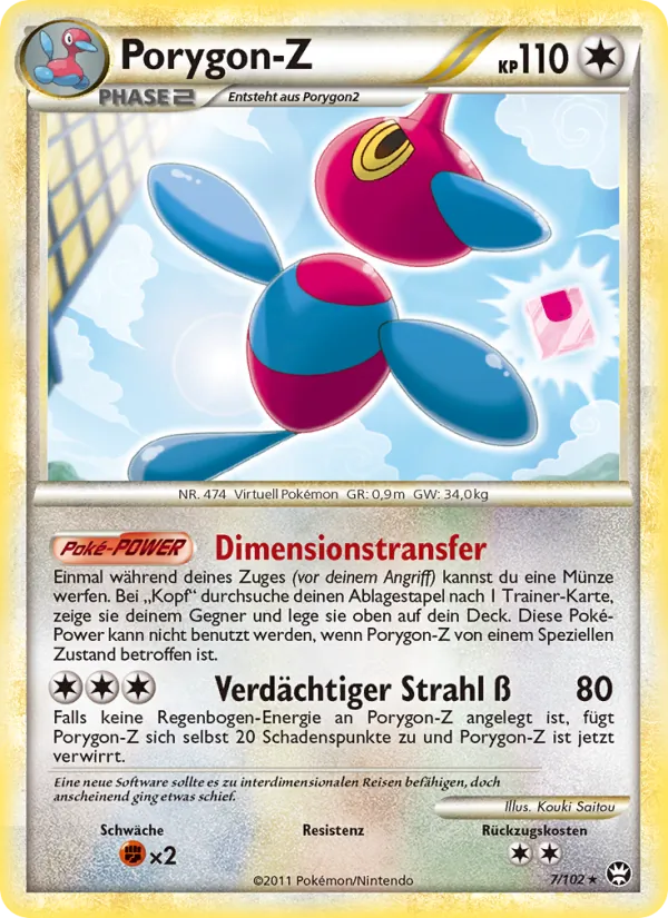 Porygon-Z 7/102