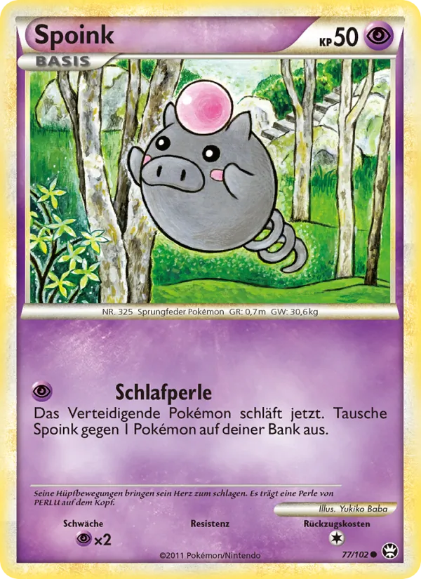 Spoink 77/102