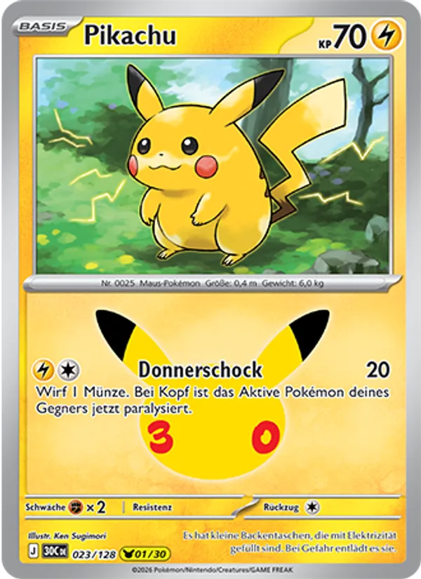 Pikachu 023/128