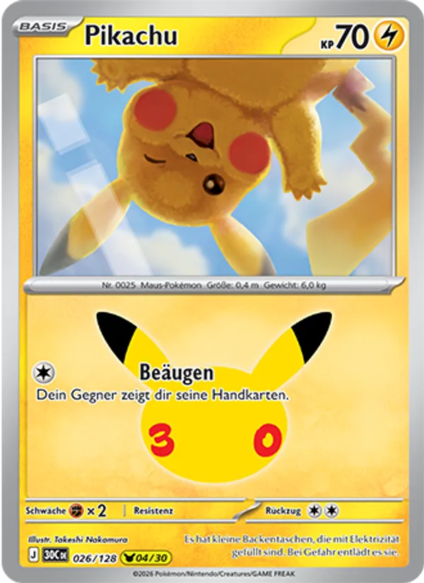 Pikachu 026/128