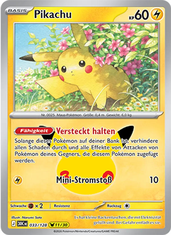 Pikachu 033/128