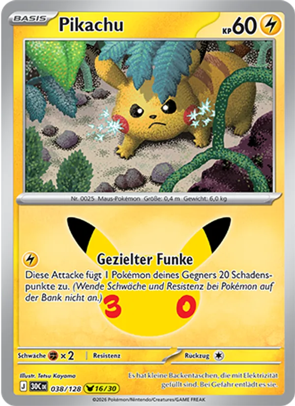 Pikachu 038/128