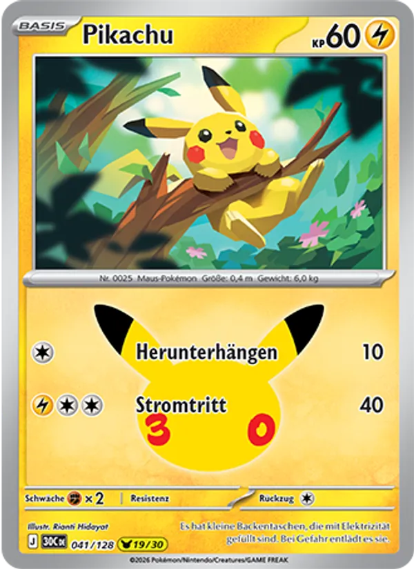 Pikachu 041/128