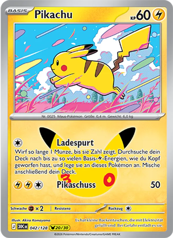 Pikachu 042/128