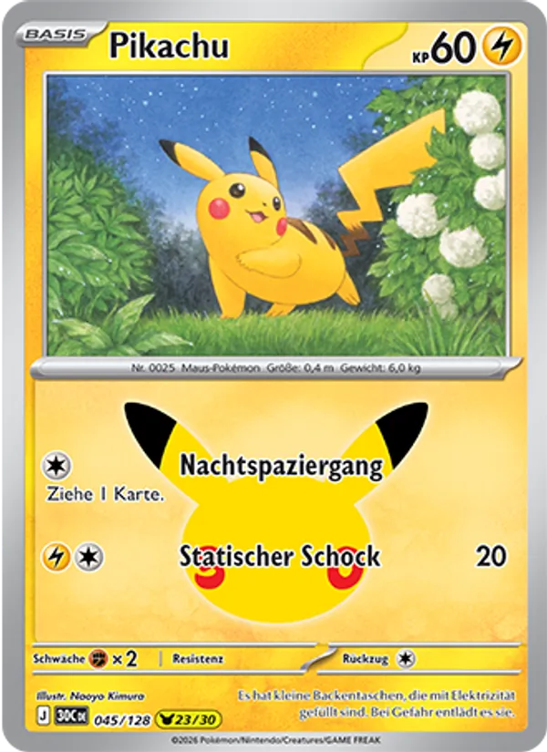 Pikachu 045/128