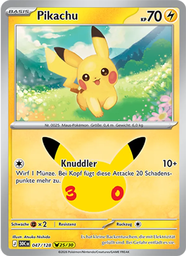 Pikachu 047/128