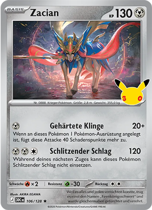Zacian 106/128