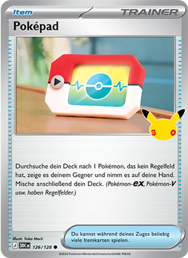Poképad 126/128