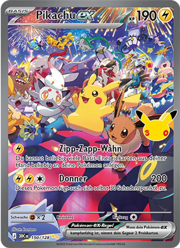Pikachu-ex 150/128