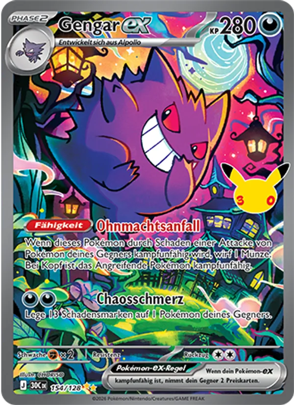 Gengar-ex 154/128