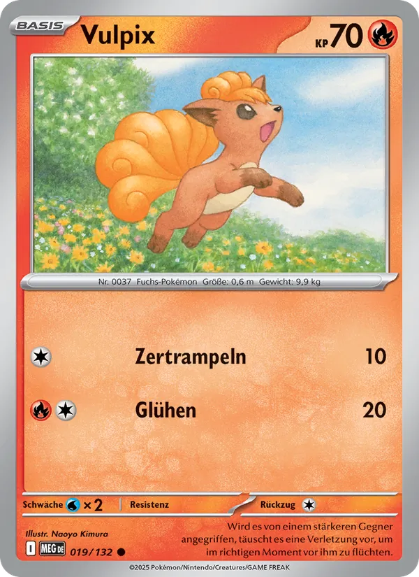Vulpix 019/132
