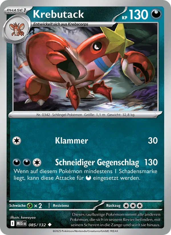 Krebutack 085/132