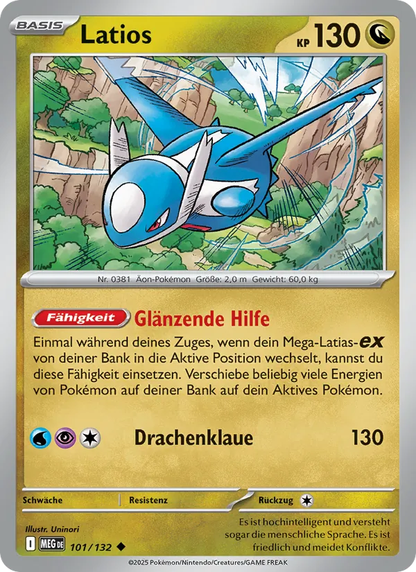 Latios 101/132