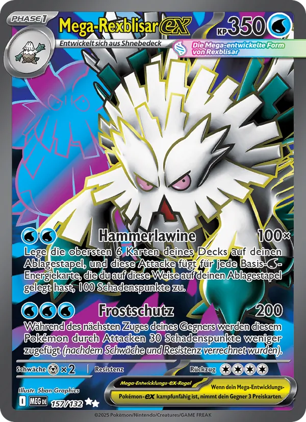 Mega-Rexblisar-ex 157/132