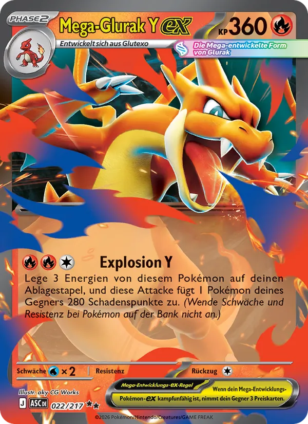 Mega-Glurak Y-ex 022/217