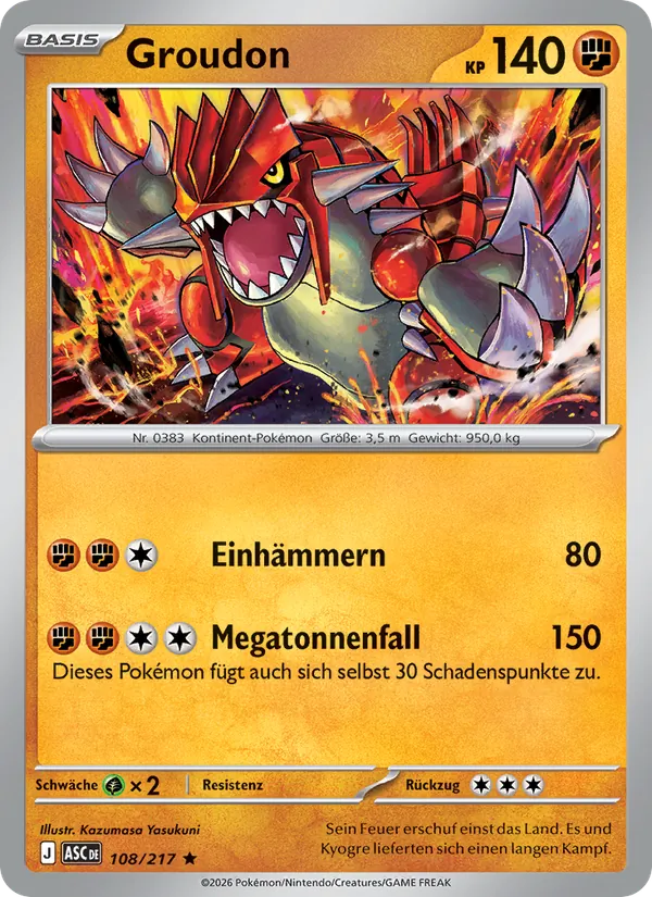 Groudon 108/217