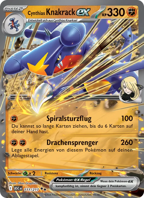 Cynthias Knakrack-ex 111/217