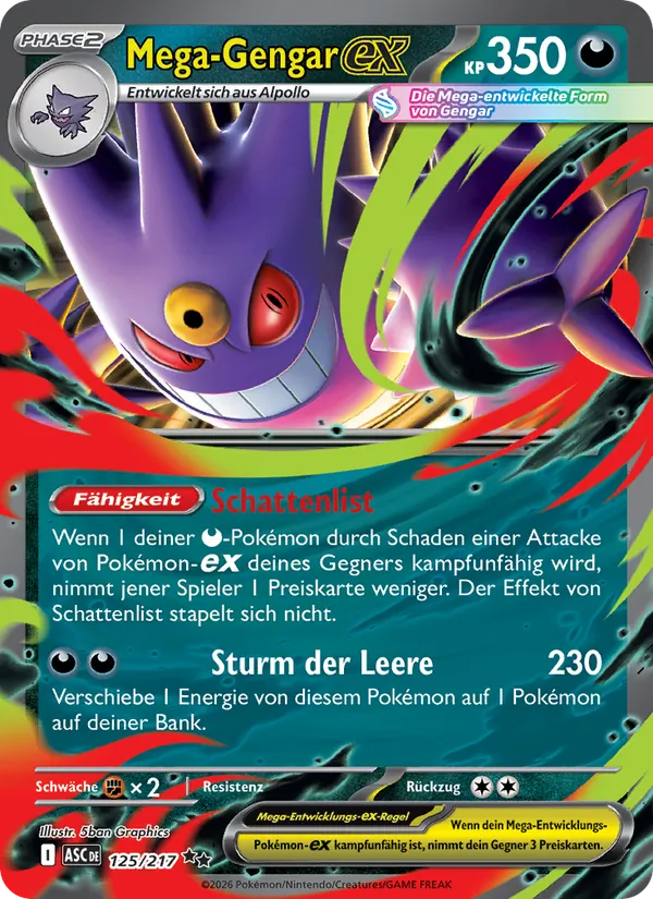Mega-Gengar-ex 125/217