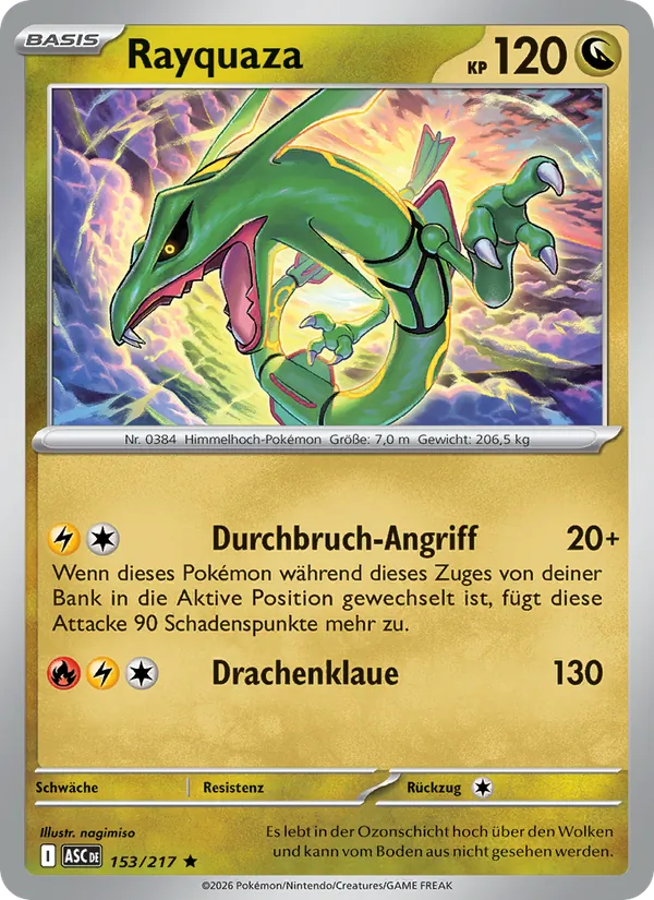 Rayquaza 153/217