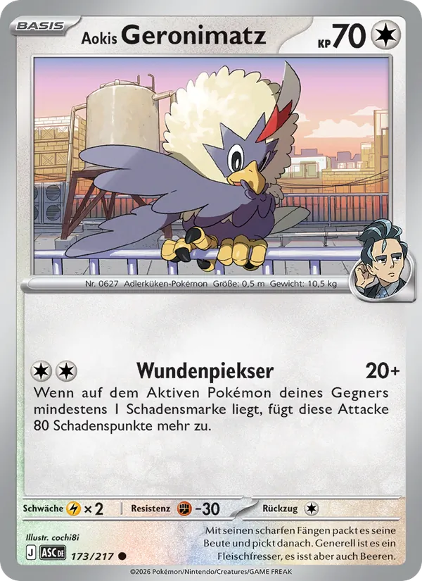 Aokis Geronimatz 173/217