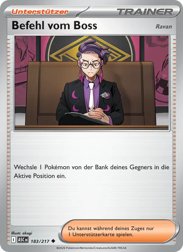 Befehl vom Boss 183/217